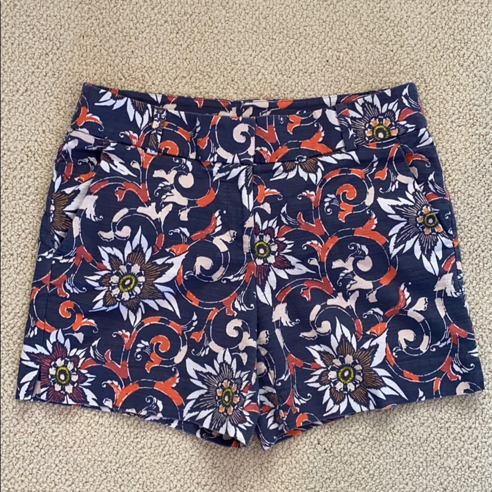 Loft Riviera linen-look floral shorts 🌺